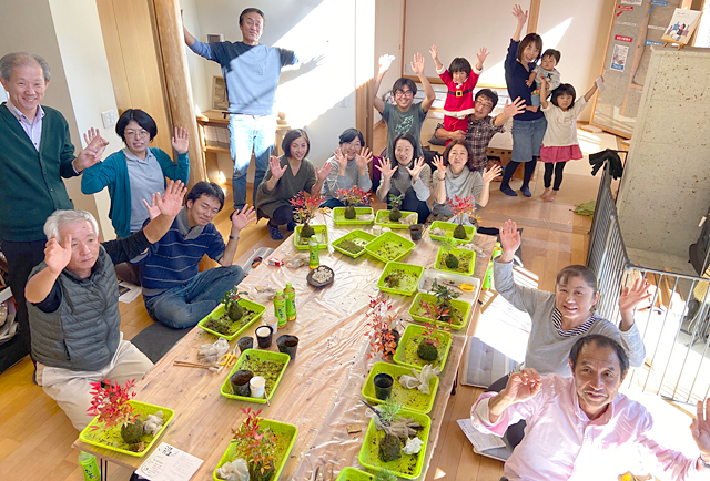 「苔玉づくり体験」イベントを開催しました